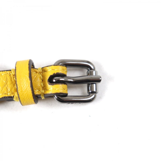 FENDI Other miscellaneous goods 8AC023-ADYW-F01K9 Main: Leather yellow Women Used Authentic