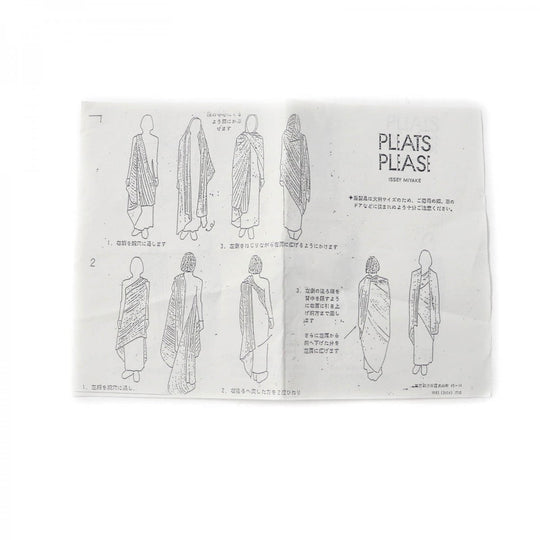 PLEATS PLEASE shawl polyester green