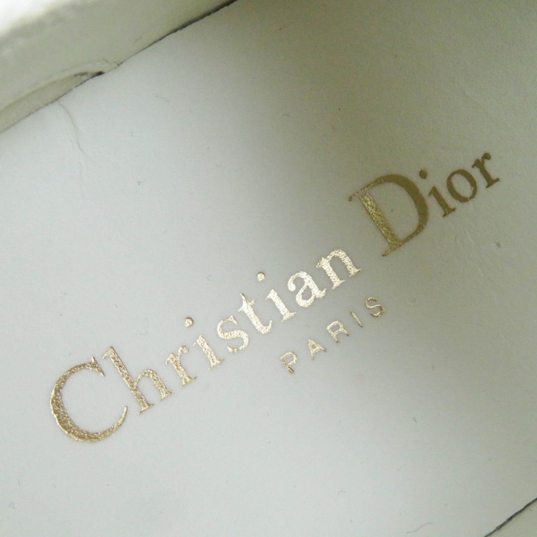 Christian Dior sneakers Main: Canvas, Part: Leather White black red WALK'N'DIOR Women 37 Used Authentic