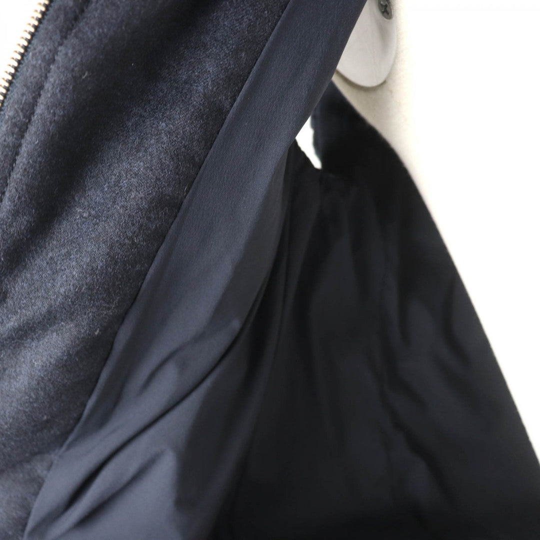 TATRAS Down vest LTA18A4572 Outer: 100% wool, Filling: 90% down, Filling: 10% feather, Lining: 90% nylon, Lining: 10% polyurethane Navy LUSERA Women 1 Used Authentic