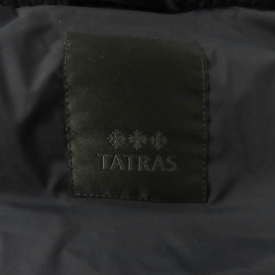 TATRAS Down vest LTA18A4572 Outer: 100% wool, Filling: 90% down, Filling: 10% feather, Lining: 90% nylon, Lining: 10% polyurethane Navy LUSERA Women 1 Used Authentic