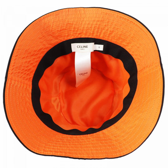 CELINE hat 2AUB0930C Outer: 100% nylon, Lining: 100% nylon, Filling: 100% polyester Black White bayedith liman mens M Used Authentic