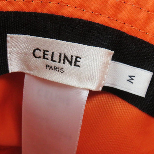 CELINE hat 2AUB0930C Outer: 100% nylon, Lining: 100% nylon, Filling: 100% polyester Black White bayedith liman mens M Used Authentic