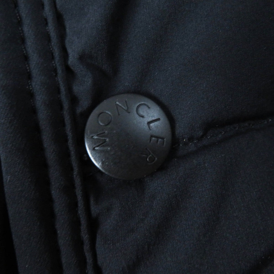 MONCLER Down jacket Nylon black NAZAIRE