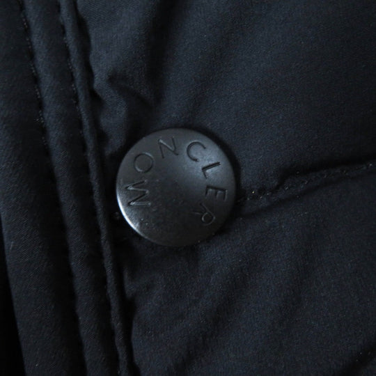 MONCLER Down jacket Nylon black NAZAIRE