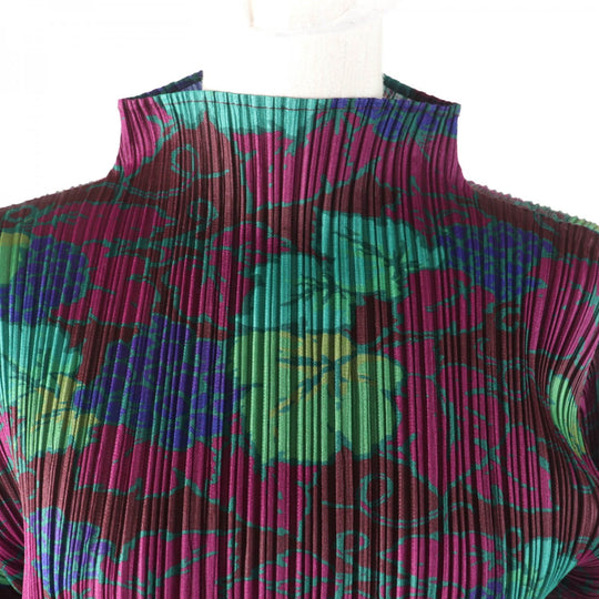 PLEATS PLEASE Cut PP83-JK843 Main: 100% polyester Multi Women 4 Used Authentic