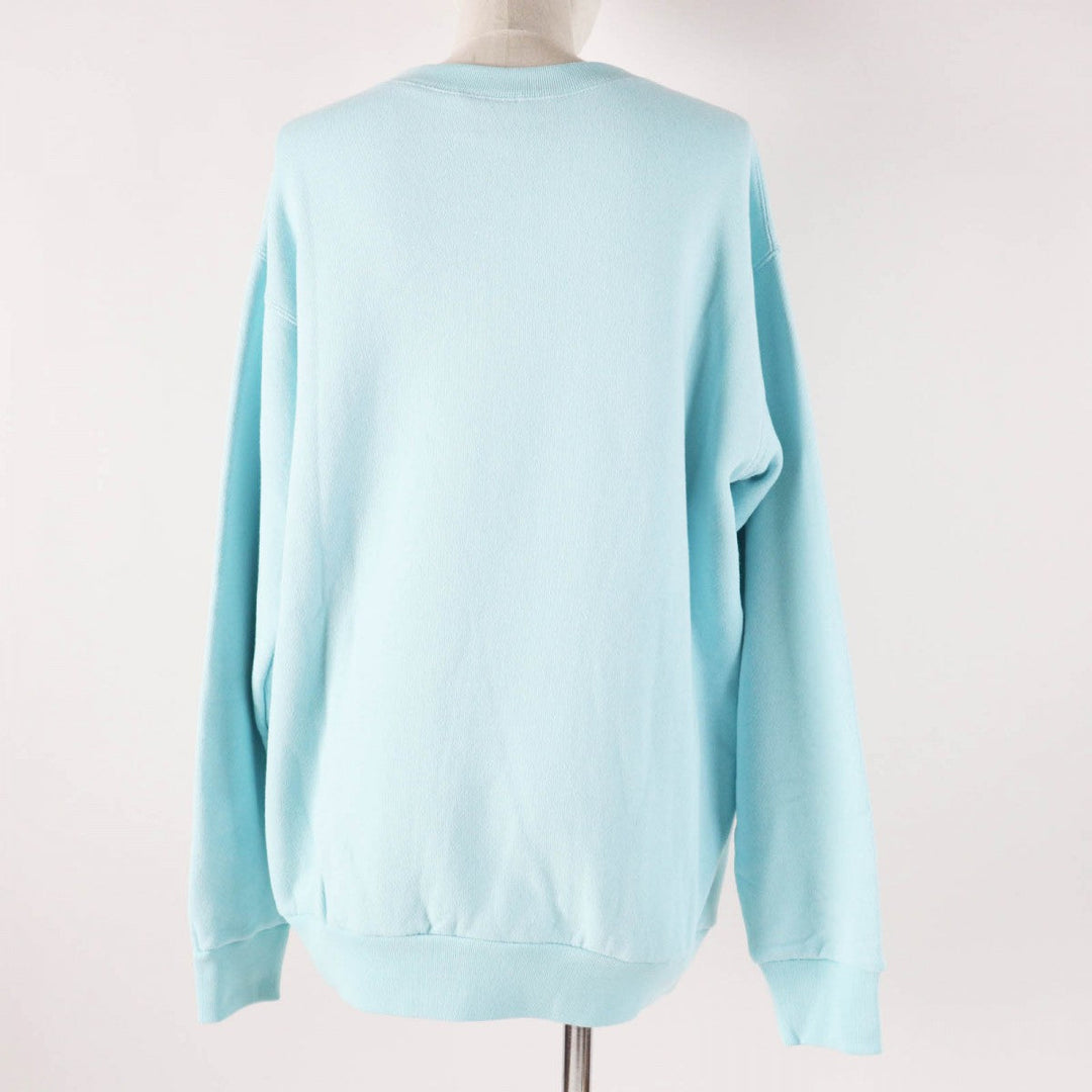 GUCCI sweat 617964 Main: 100% cotton, part: 75% silk, part: 25% polyester, part: sequins, part: glass light blue multi Women S Used Authentic