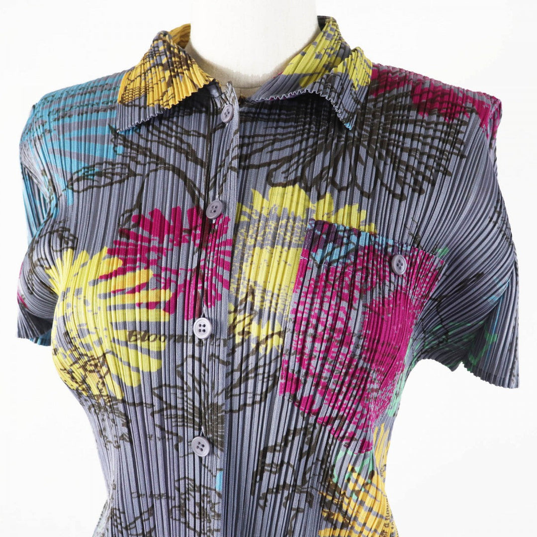 PLEATS PLEASE setup PP71-JJ783 PP71-JG785 Main: 100% polyester Multi Women Used Authentic