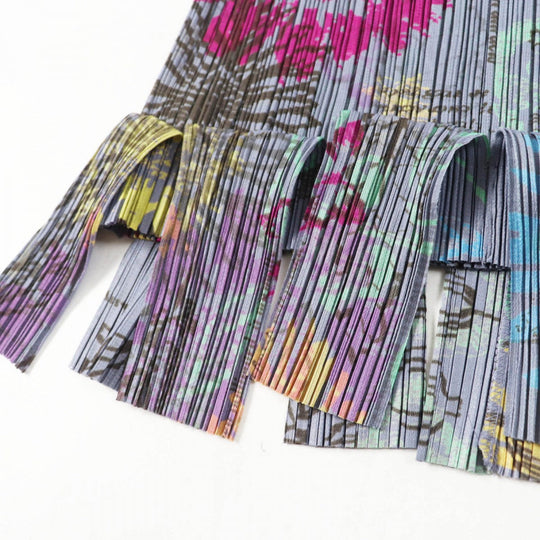 PLEATS PLEASE setup PP71-JJ783 PP71-JG785 Main: 100% polyester Multi Women Used Authentic