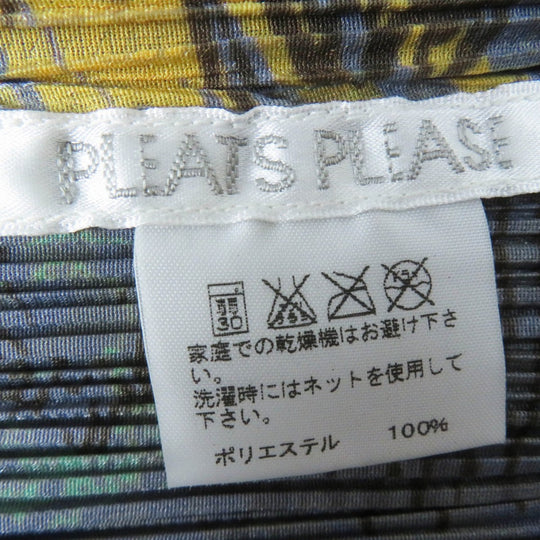 PLEATS PLEASE setup PP71-JJ783 PP71-JG785 Main: 100% polyester Multi Women Used Authentic
