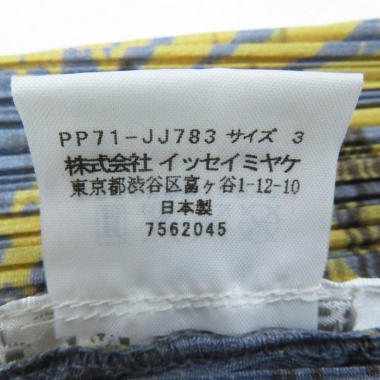 PLEATS PLEASE setup PP71-JJ783 PP71-JG785 Main: 100% polyester Multi Women Used Authentic