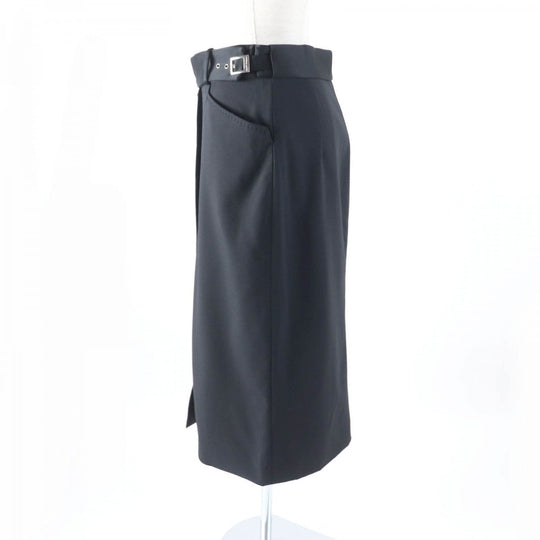 DOLCE&GABBANA Tight Skirt Outer: 97% wool, Outer: 3% elastane, Lining: 96% cupra, Lining: 4% lycra black Women 42 Used Authentic