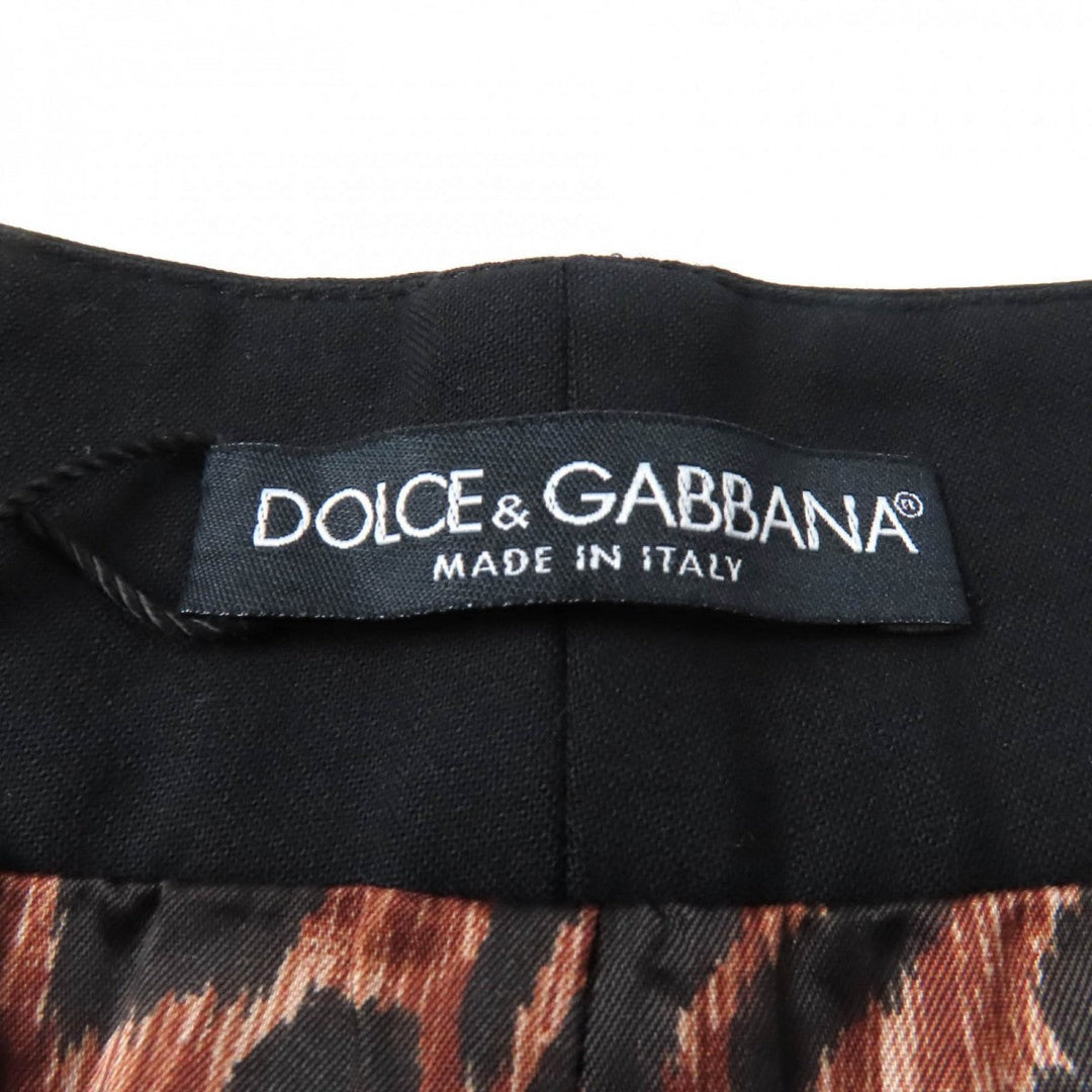 DOLCE&GABBANA Tight Skirt Outer: 97% wool, Outer: 3% elastane, Lining: 96% cupra, Lining: 4% lycra black Women 42 Used Authentic