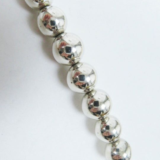 TIFFANY&Co. Necklace AG925 Silver Graduated Hardware Ball Necklace