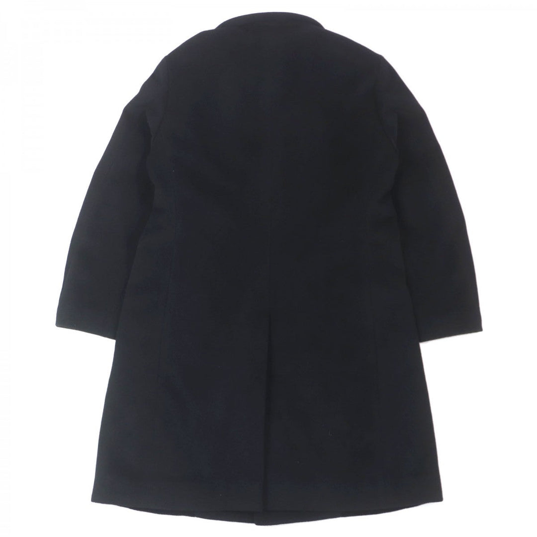ISSEY MIYAKE MEN Chester coat ME33FA119 Outer: 62% Angora, Outer: 38% Wool, Lining: 100% Cupra black mens 2 Used Authentic