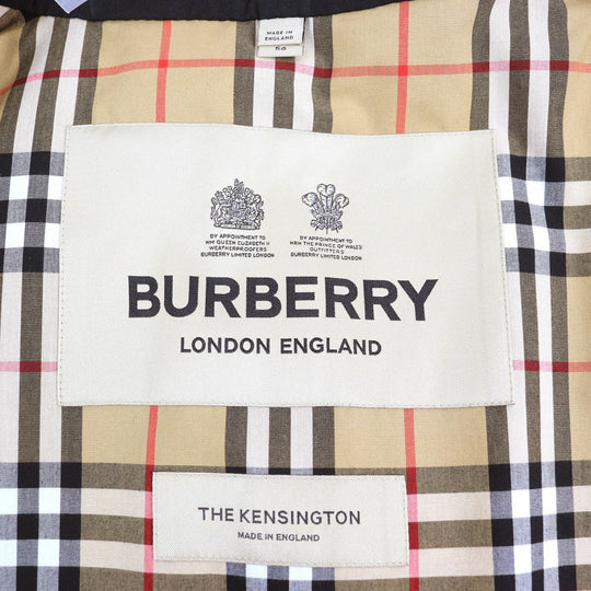 BURBERRY trench coat 8028090 Outer: 100% cotton, Lining: 100% cotton, Sleeve lining: 100% viscose (rayon) black mens 56 Used Authentic