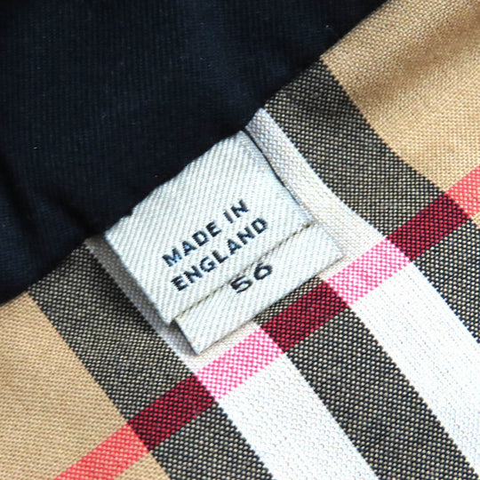 BURBERRY trench coat 8028090 Outer: 100% cotton, Lining: 100% cotton, Sleeve lining: 100% viscose (rayon) black mens 56 Used Authentic