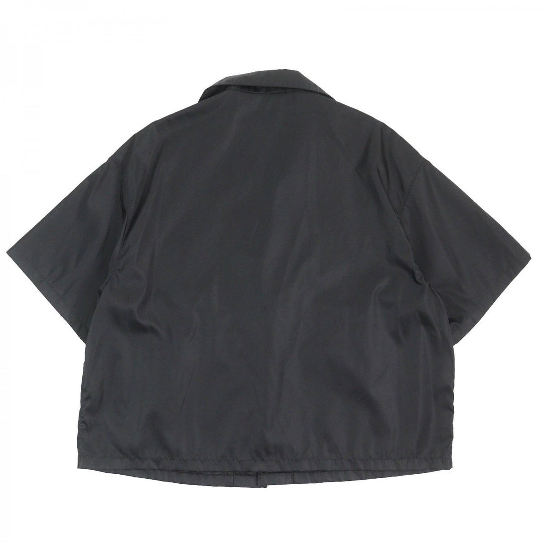 PRADA Short sleeve shirt SC449 Main: 100% recycled polyamide black mens L Used Authentic