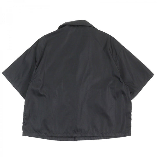 PRADA Short sleeve shirt SC449 Main: 100% recycled polyamide black mens L Used Authentic