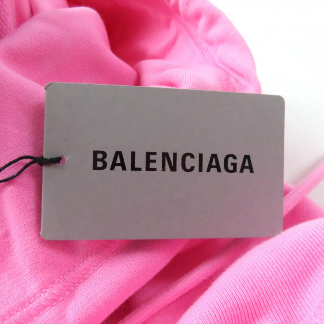 BALENCIAGA Hoodie 578135 Main: 100% cotton pink Women L Used Authentic