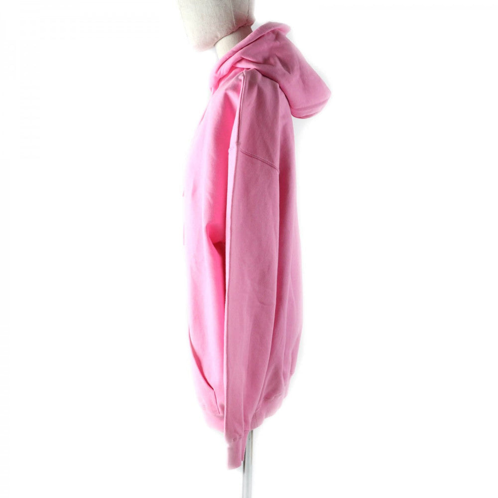 BALENCIAGA Hoodie 578135 Main: 100% cotton pink Women L Used Authentic