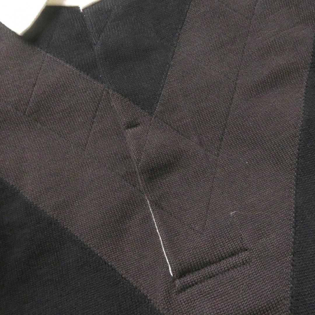 BOTTEGAVENETA Short sleeve polo shirt 648838 Main: 100% cotton black mens XL Used Authentic