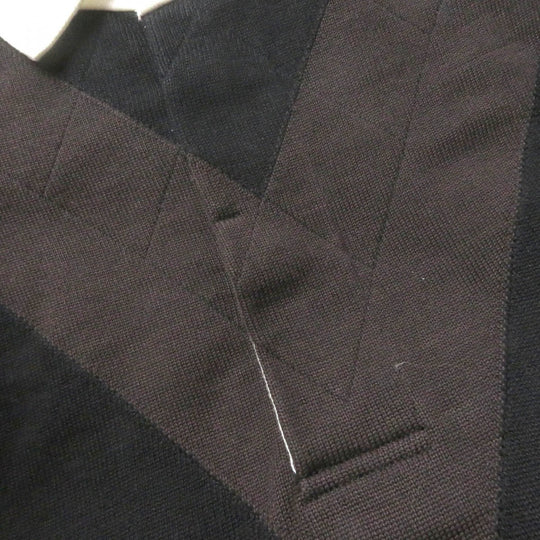 BOTTEGAVENETA Short sleeve polo shirt 648838 Main: 100% cotton black mens XL Used Authentic