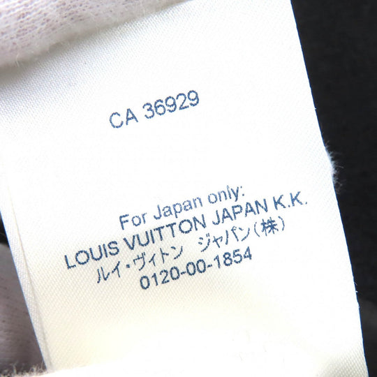 LOUIS VUITTON pea coat 1A8WQL Outer: 80% wool, Outer: 20% nylon, Lining: 31% acetate, Lining: 28% rayon, Lining: 26% cupra black mens 50 Used Authentic