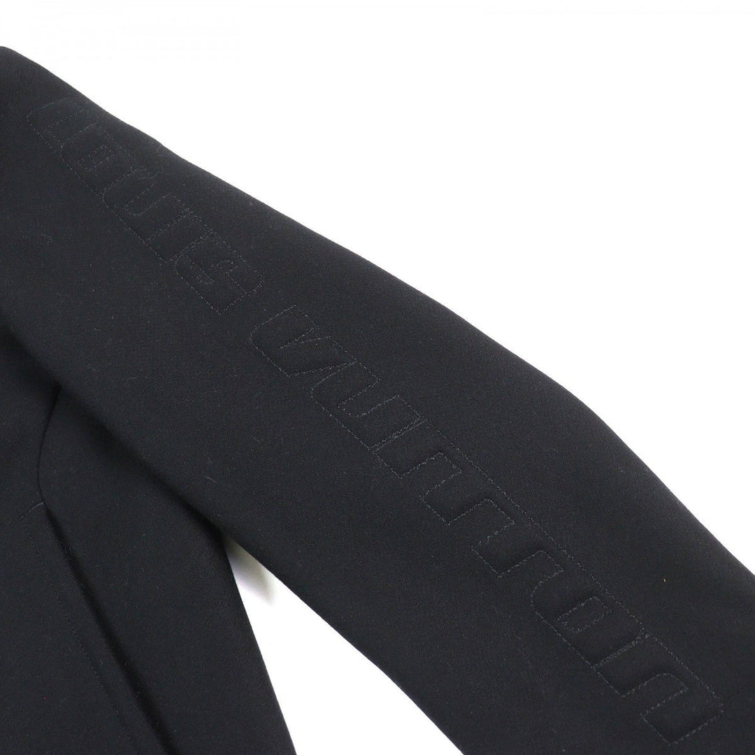 LOUIS VUITTON pea coat 1A8WQL Outer: 80% wool, Outer: 20% nylon, Lining: 31% acetate, Lining: 28% rayon, Lining: 26% cupra black mens 50 Used Authentic