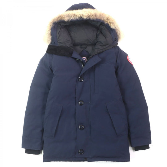 CANADA GOOSE Down jacket 3438JM polyester Navy JASPER PARKA Jasper Parka XS