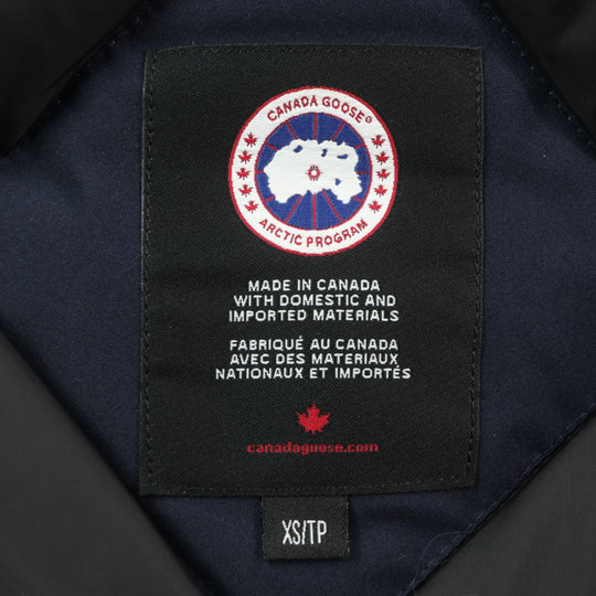 CANADA GOOSE Down jacket 3438JM polyester Navy JASPER PARKA Jasper Parka XS