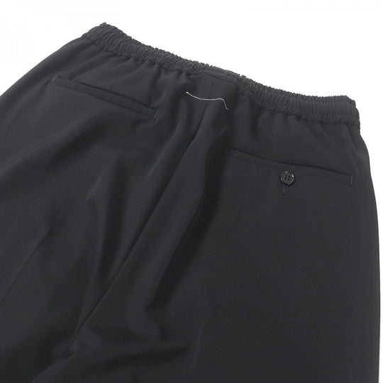 MM6 Maison Margiela Pants S52KA0410 Main: 94% polyester, Main: 6% polyurethane, Part: 100% rayon black WIDE LEG PANTS mens 44 Used Authentic