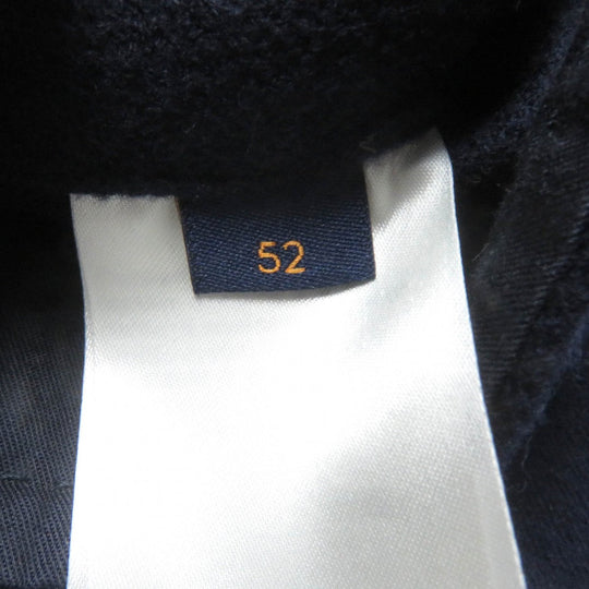 LOUIS VUITTON Chester coat Outer: 100% wool, Lining: 72% cupra, Lining: 28% cotton Navy mens 52 Used Authentic