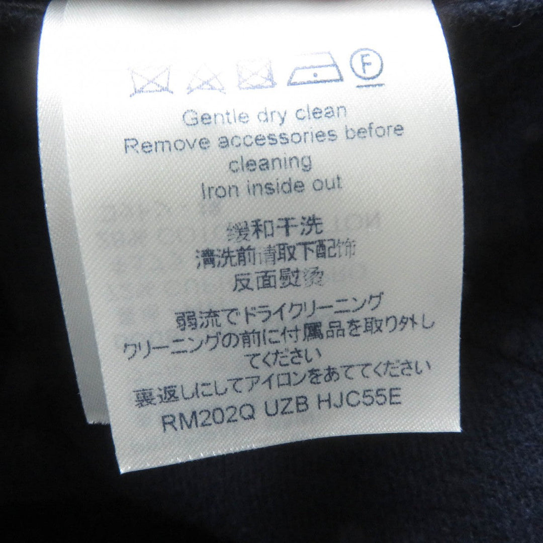 LOUIS VUITTON Chester coat Outer: 100% wool, Lining: 72% cupra, Lining: 28% cotton Navy mens 52 Used Authentic