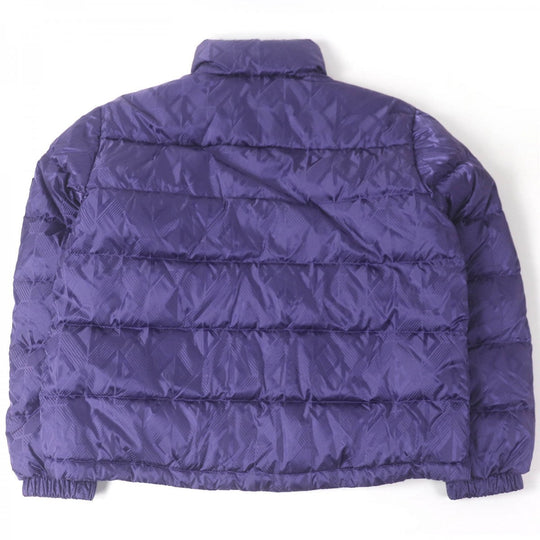 Dior HOMME Down jacket 943C449C5711 Main: 100% nylon, part: 50% nylon, part: 50% polyvinyl chloride, part: 100% polyester, filling: 90% down purple mens 58 Used Authentic