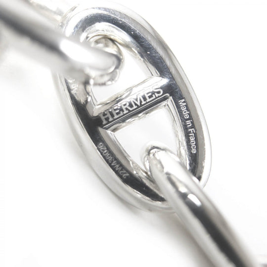 HERMES bracelet Main�FAG925 Silver mens Used Authentic