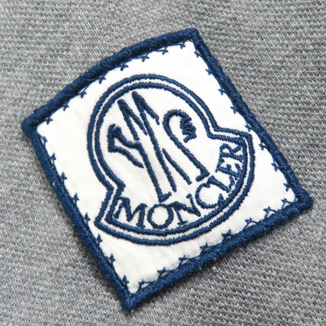 MONCLER GAMME BLEU Short sleeve polo shirt C13918316800 cotton gray MAGLIA POLO L