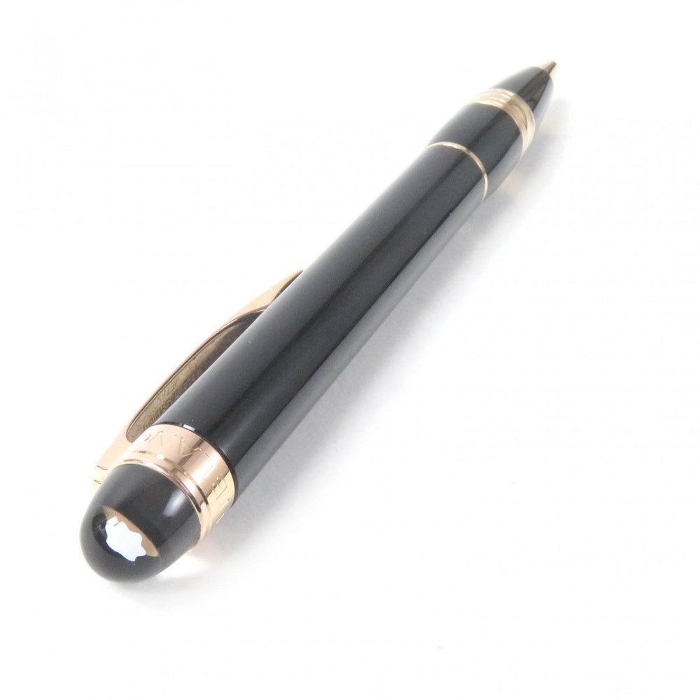MONTBLANC Ballpoint pen Main: Precious resin Black Red Gold mens Used Authentic