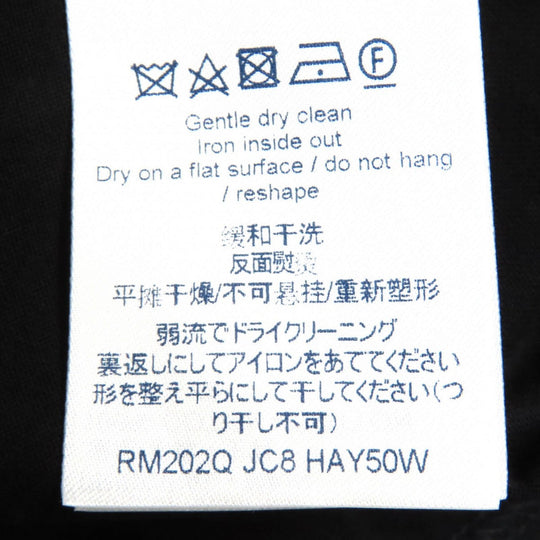 LOUIS VUITTON Short sleeve T-shirt HAY50W cotton Black red S
