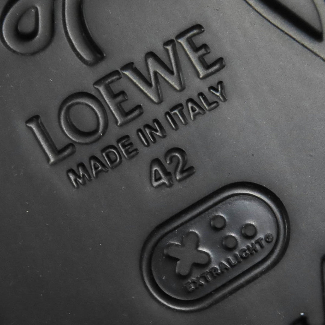 LOEWE Sandals Main: Rubber black BUBBLE THONG SLIDE mens 42 Used Authentic