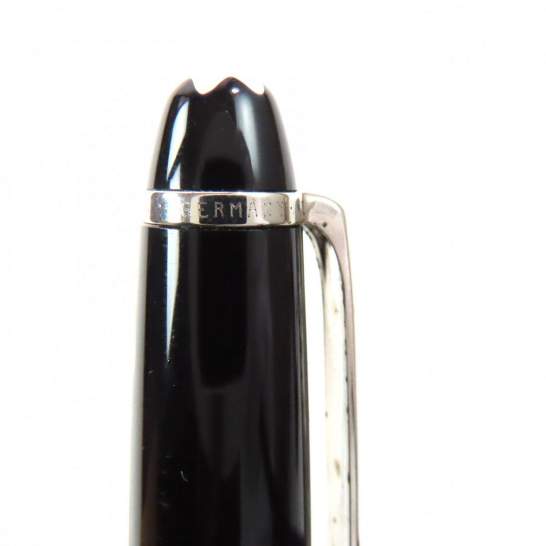MONTBLANC Ballpoint pen Resin, Platinum black Meisterstck Pix Classic mens Used Authentic
