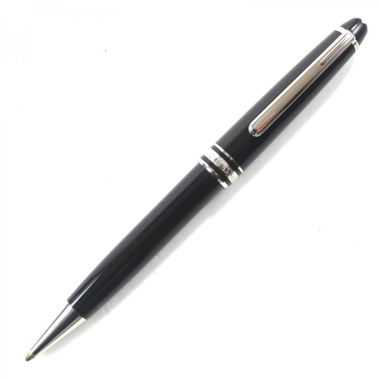 MONTBLANC Ballpoint pen Resin, Platinum black Meisterstck Pix Classic mens Used Authentic