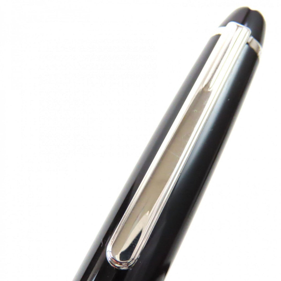 MONTBLANC Ballpoint pen Resin, Platinum black Meisterstck Pix Classic mens Used Authentic