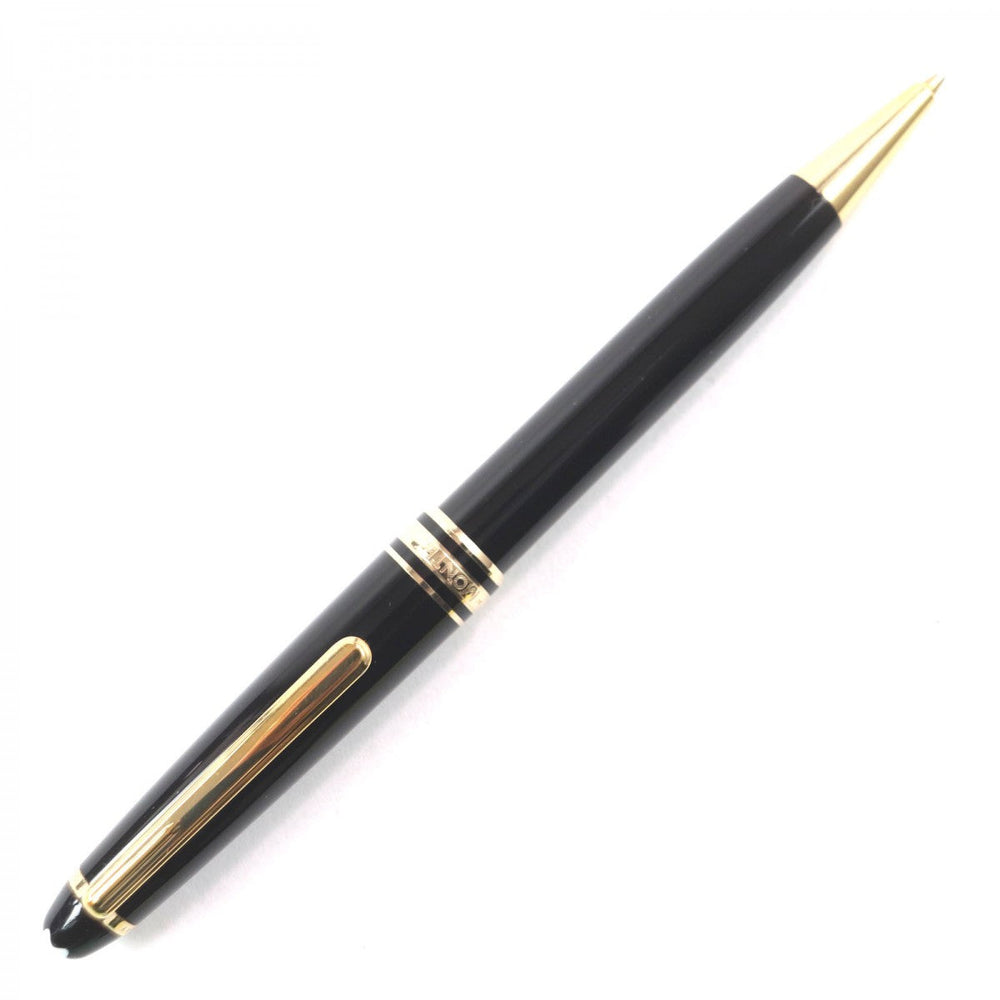 MONTBLANC mechanical pencil Resin, Gold Plated black Meisterstck Classic mens Used Authentic