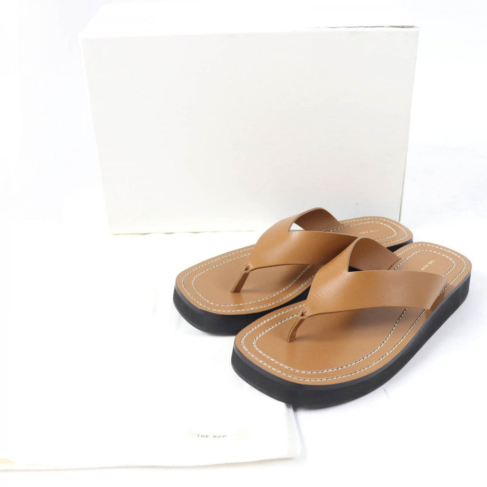 THE ROW Sandals leather Brown GINZA 37