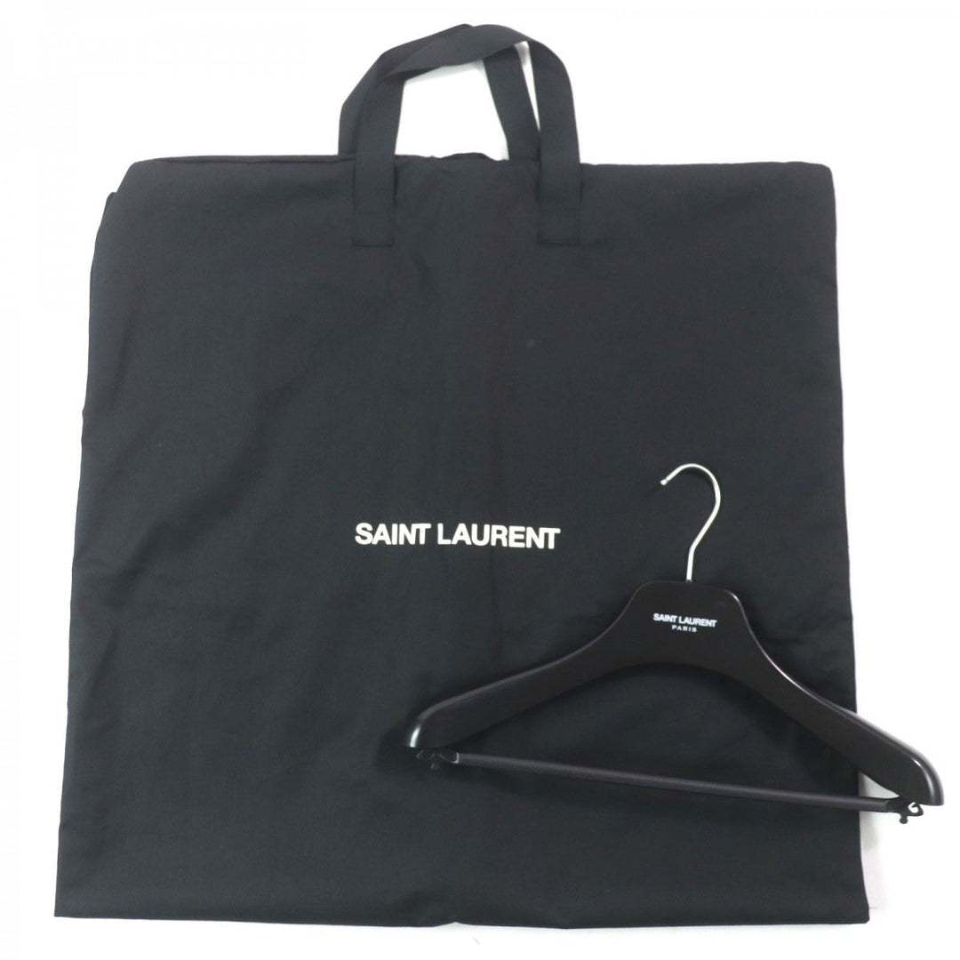 SAINT LAURENT PARIS coat 737220 cotton black U