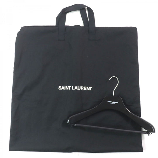 SAINT LAURENT PARIS coat 737220 cotton black U