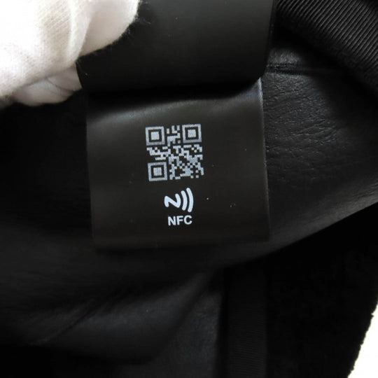 PRADA coat 56951 Sheep leather black 38