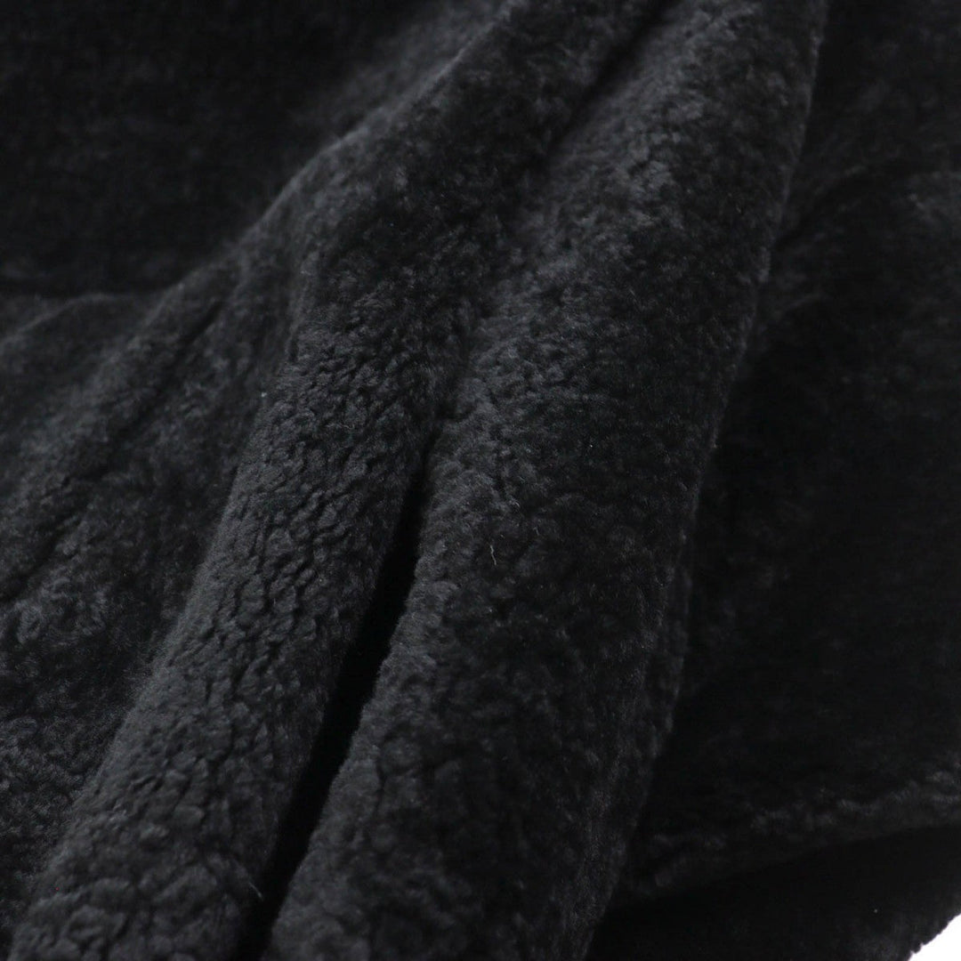 PRADA coat 56951 Sheep leather black 38