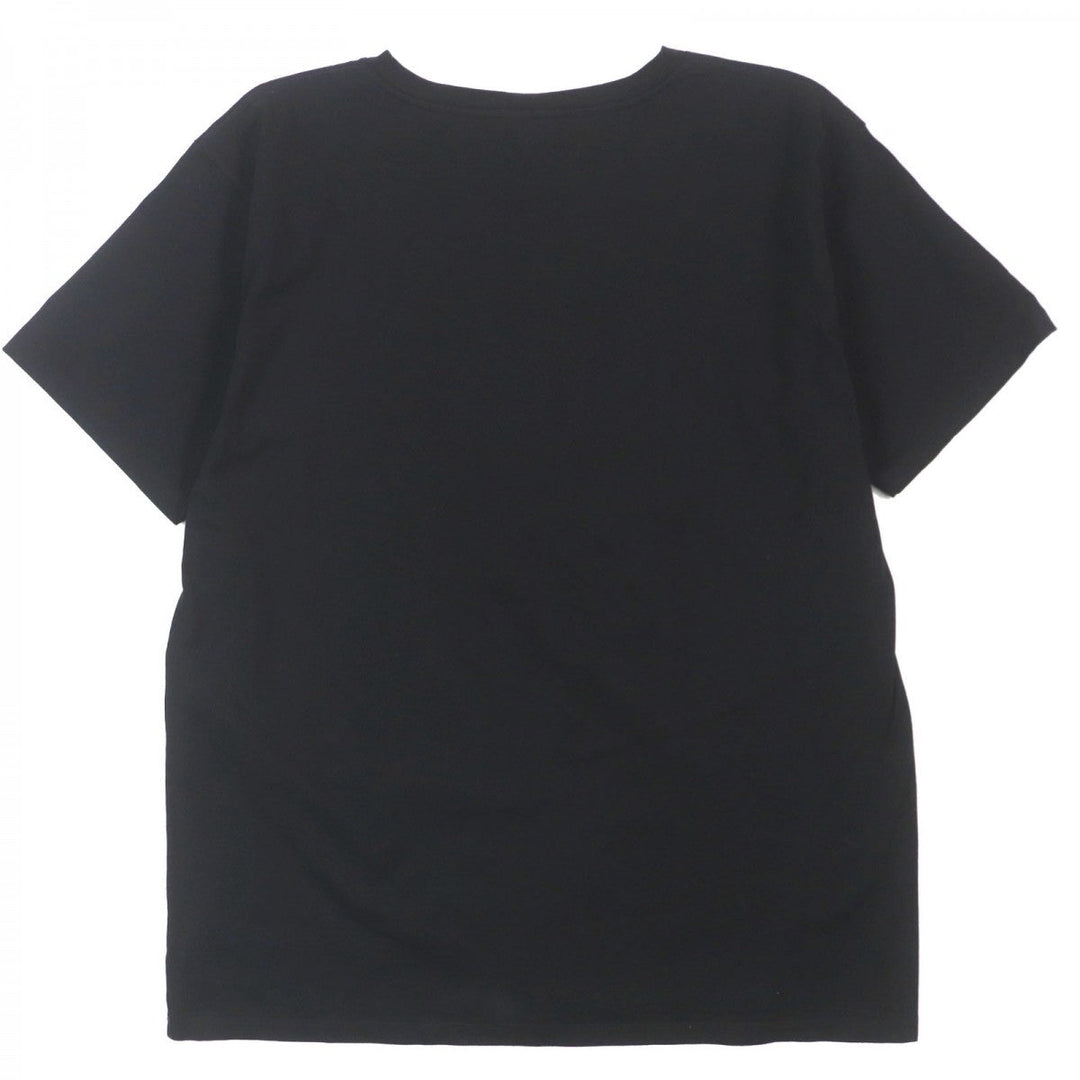 CELINE Short sleeve T-shirt 2X681671Q Main: 100% cotton black mens M Used Authentic